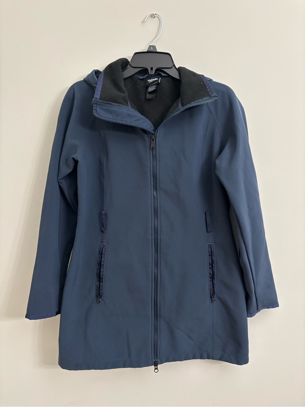 The North Face Navy Women's Softshell Pea Coat